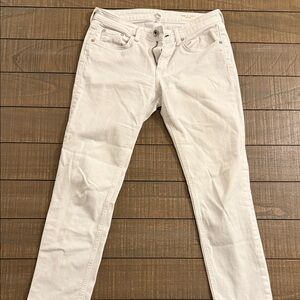 rag & bone Off-White Skinny Jeans